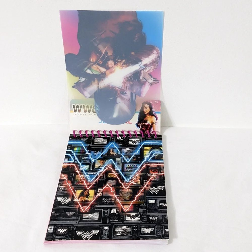 NWT WW84 Wonder Woman Spiral Journal Notepad